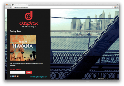 DeepTrax Recordings Signup