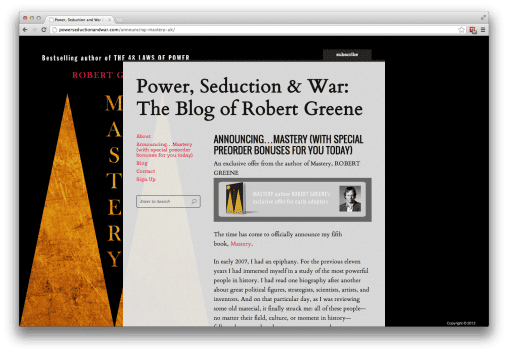 Mastery by Robert Greene