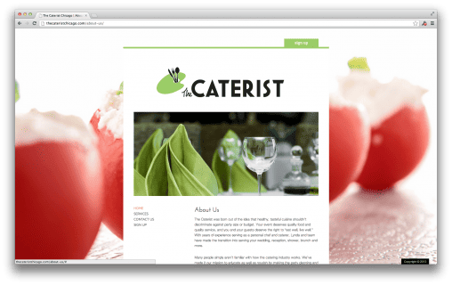 The Caterist Chicago - Launch Effect Premium