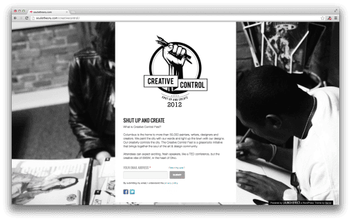 Creative Control Festival - Launch Effect